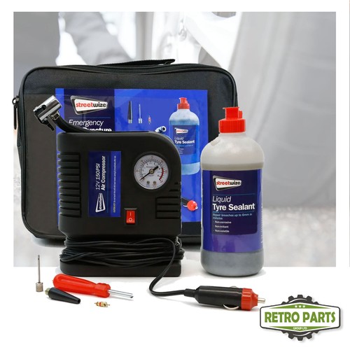 Emergency flat tyre repair - repair, kit