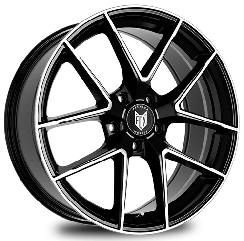 Alloy wheels fox fx5 black - wheels,
