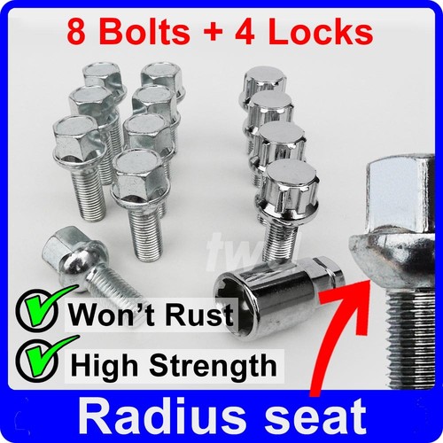 Alloy wheel bolts locks - alloy,